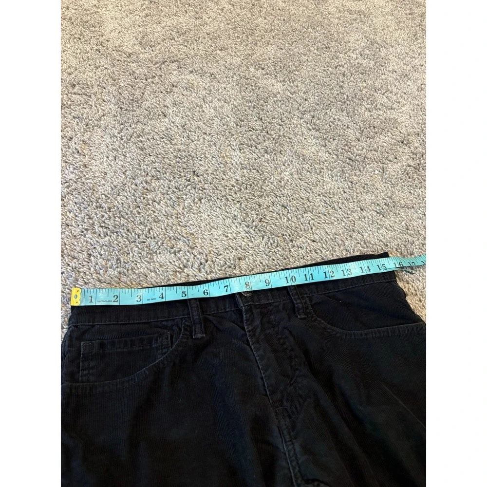 Levis 514 Corduroy Pants Ribbed Mens 31x32 Black White Tab Cotton Blend Rare